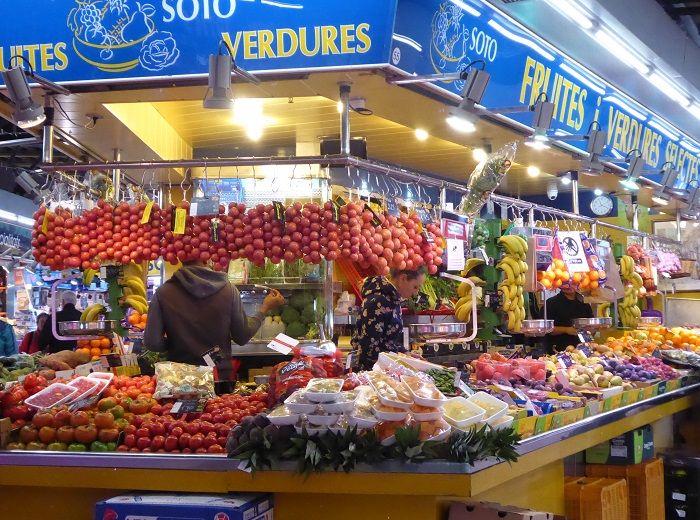 フルーツ　野菜　屋台