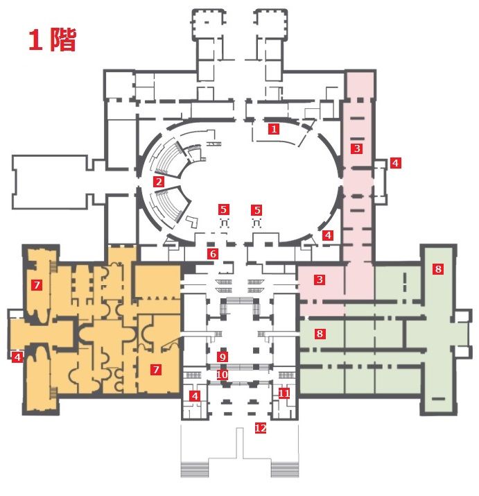カタルーニャ美術館　マップ