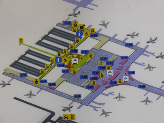 バルセロナ プラット国際空港 ターミナル１ 日本語地図 ２０２１年 バルセロナ観光 フリープランなら カタルーニャ観光